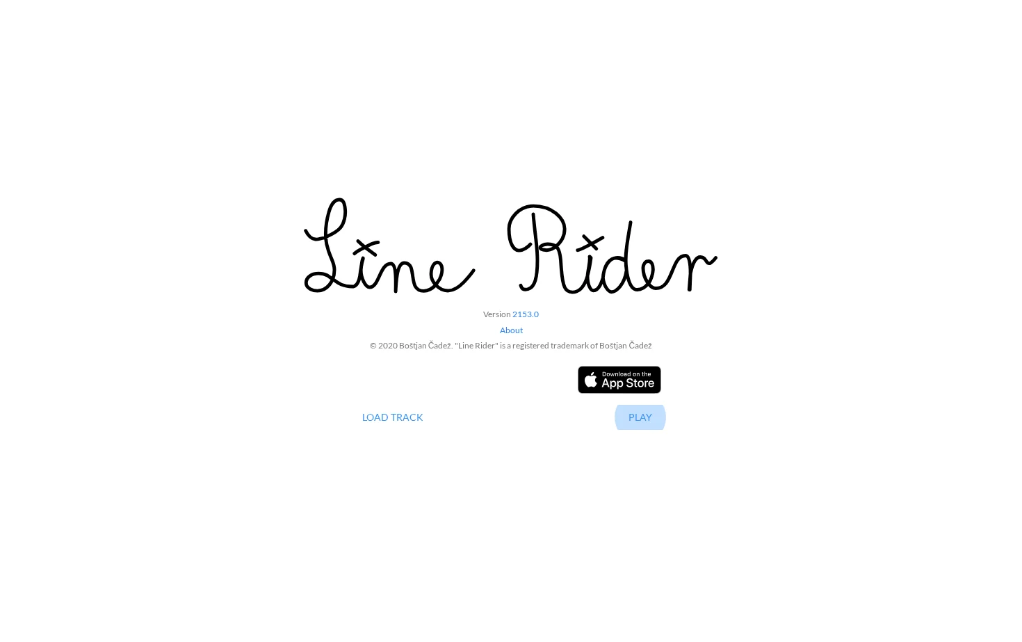 Line Rider 页面快照